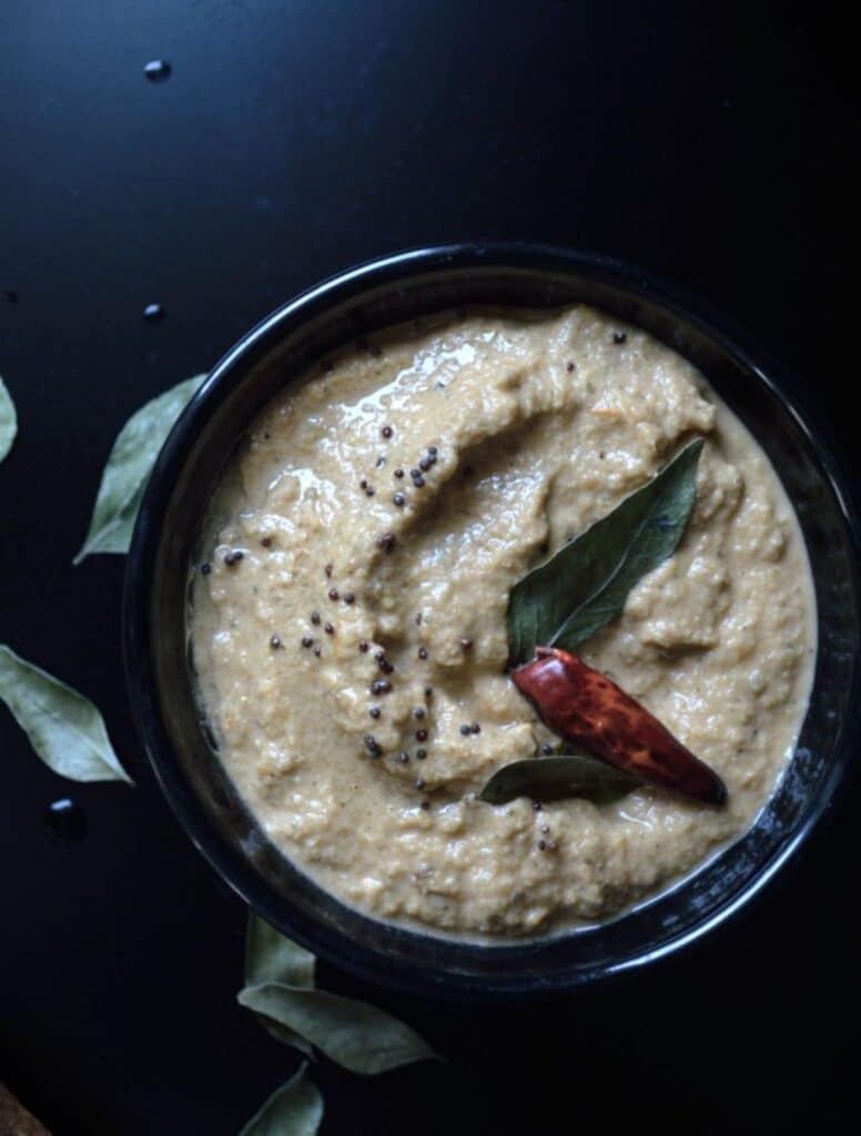 Spicy Cashew Chutney Recipe My Dainty Soul Curry
