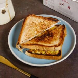 Featured Img of Egg Bhurji Sandwich