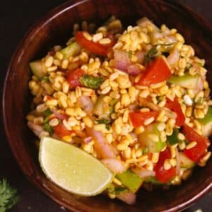 Featured Img of Vegan Yellow Lentil Salad