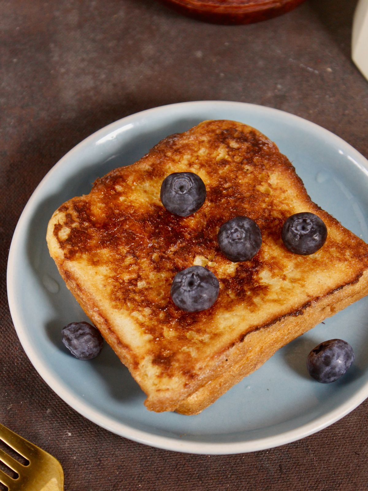 top view of French toast
