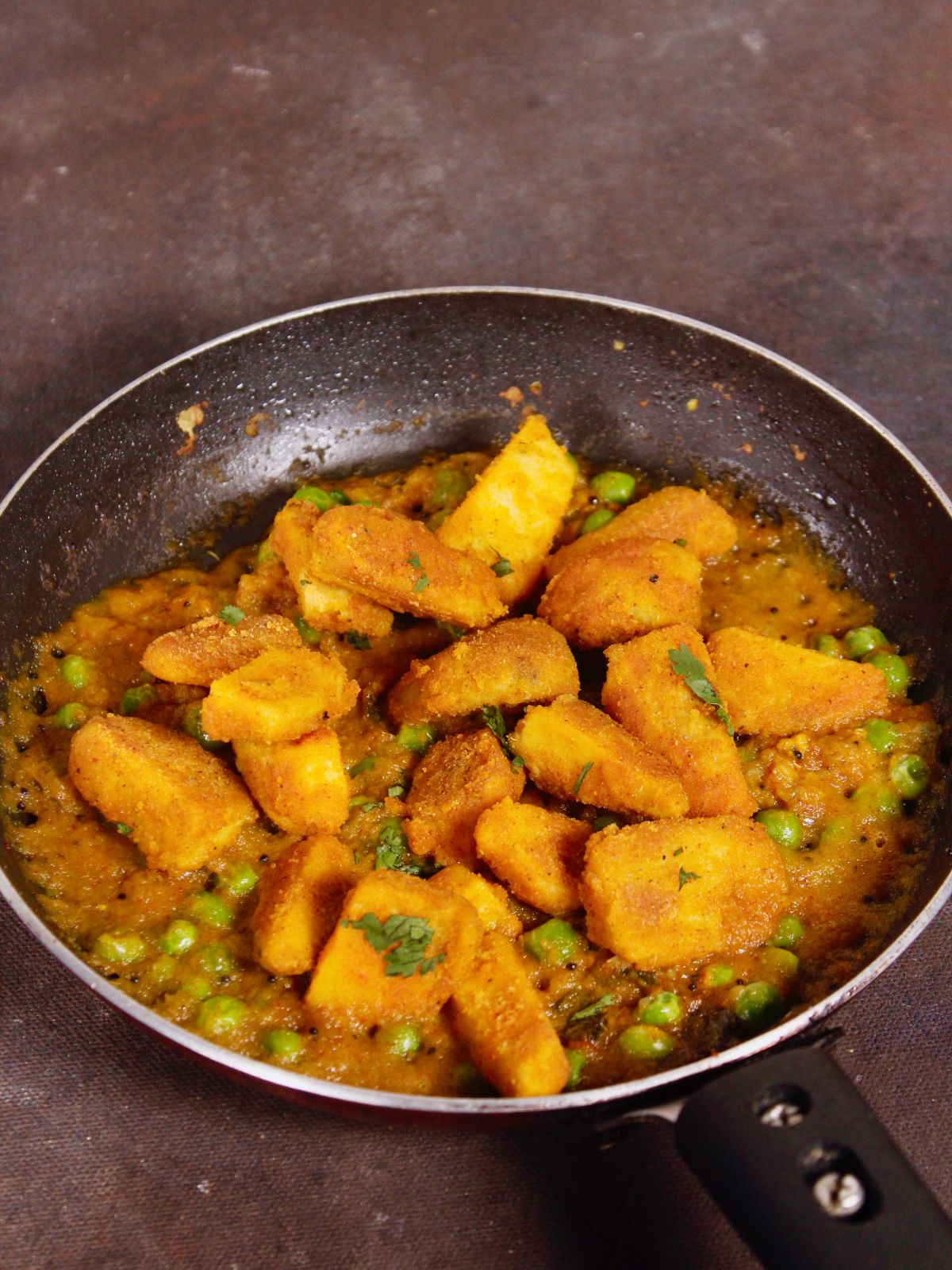add fried yams to the mixture and cook well 