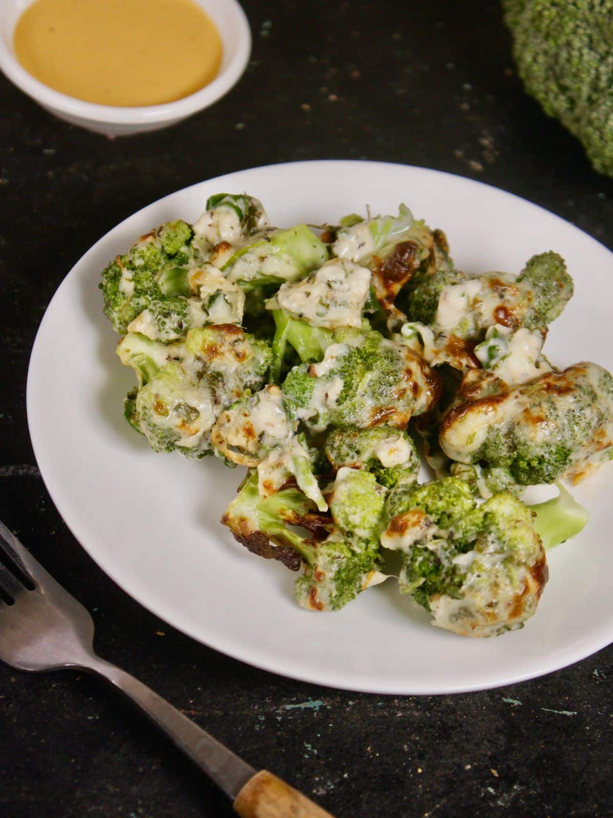 yummy Air Fried malai broccoli