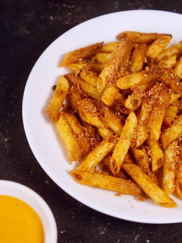 Air Fried Pasta Chips My Dainty Soul Curry