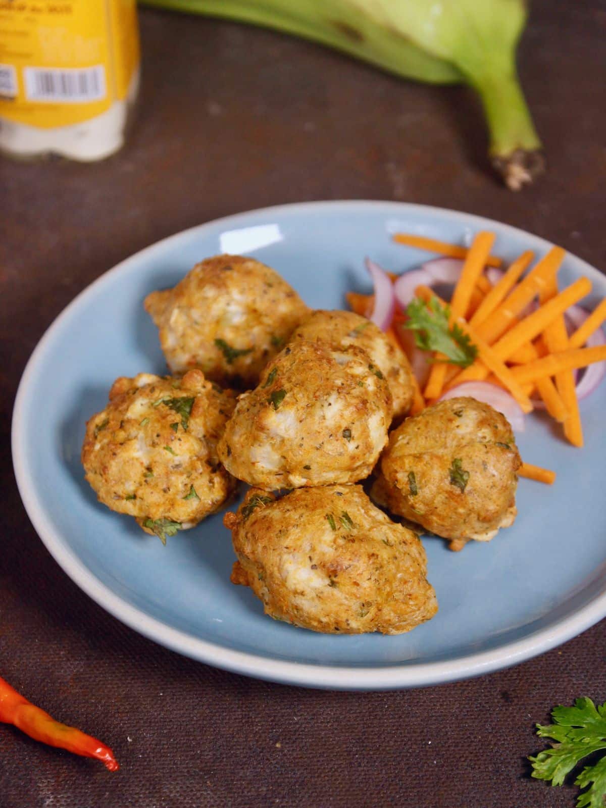 super delicious raw banana fritters