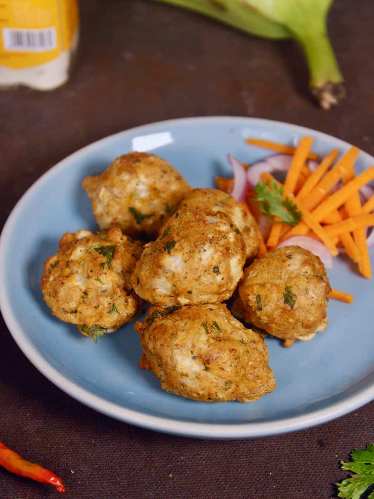 delicious raw banana fritters