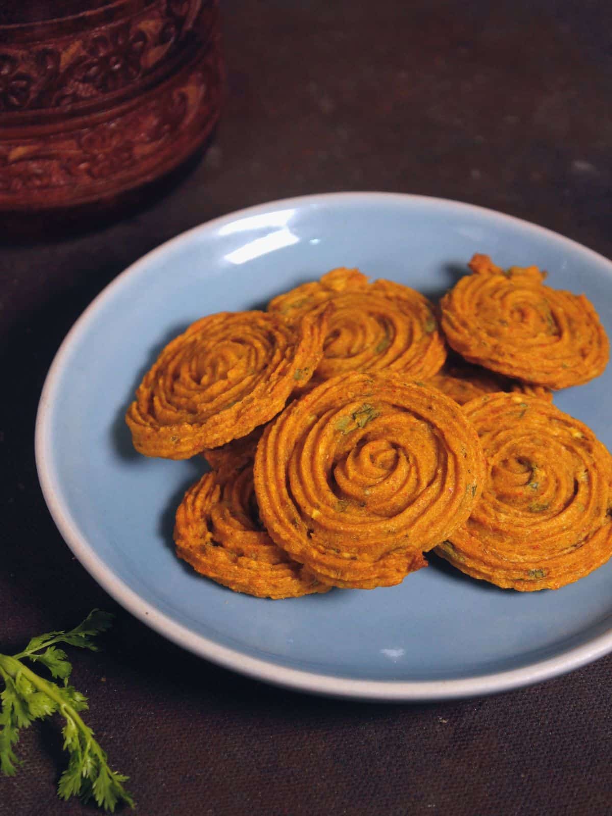 super delicious & crunchy whole wheat chaklis