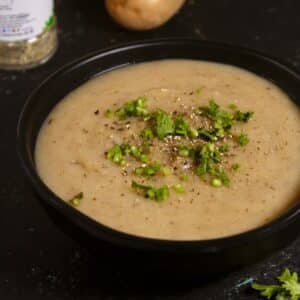 Featured Img of Creamy Vegan Potato Soup