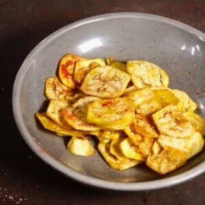 Featured Img of Spicy Red Hot Banana Chips