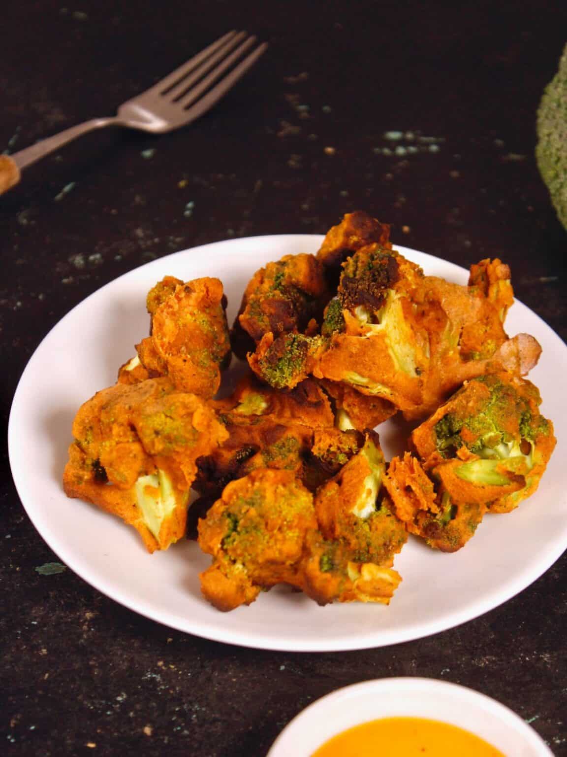 Air Fried Buffalo Broccoli Bites My Dainty Soul Curry
