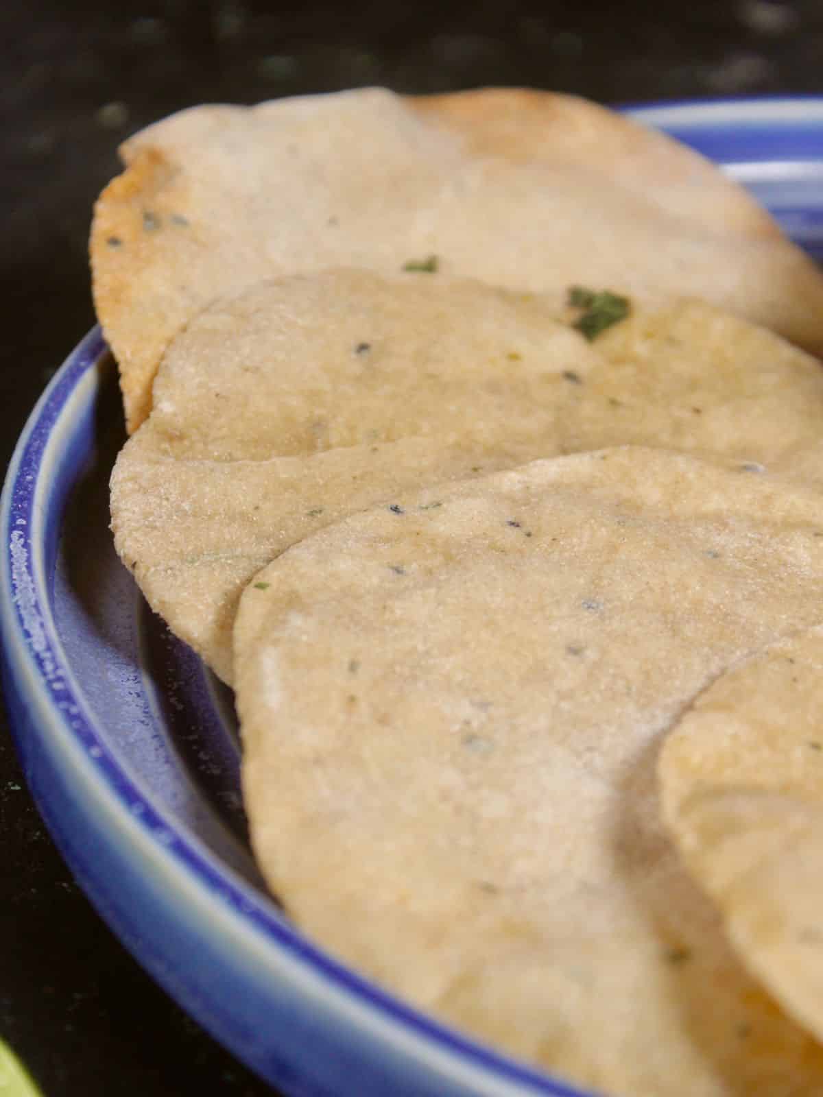 yummy air fried pooris