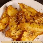 Air Fried Rosemary Flavored Potato Wedges PIN (1)