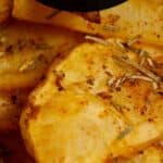 Air Fried Rosemary Flavored Potato Wedges PIN (2)