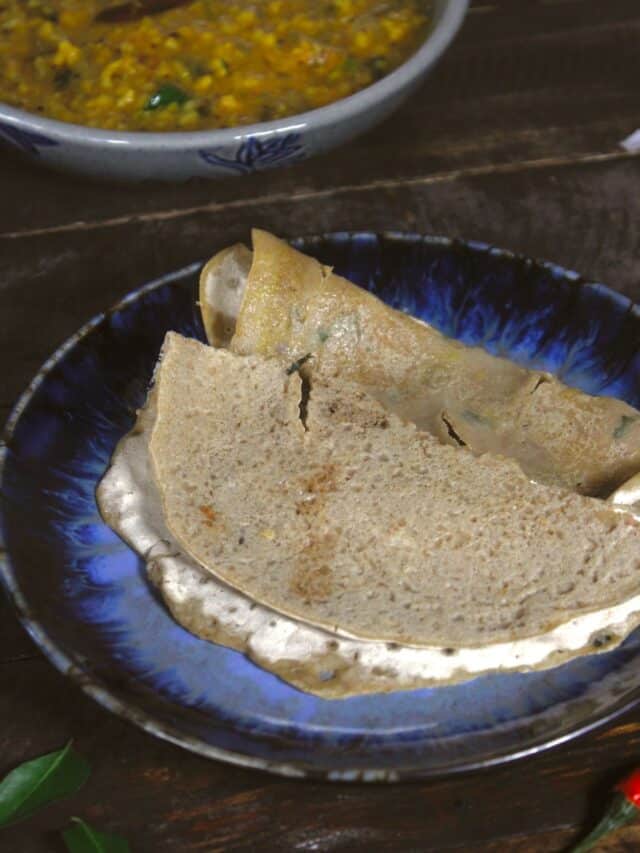 Foxtail Millet Dosa My Dainty Soul Curry
