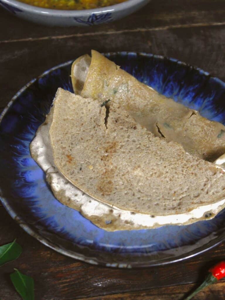 Foxtail Millet Dosa My Dainty Soul Curry