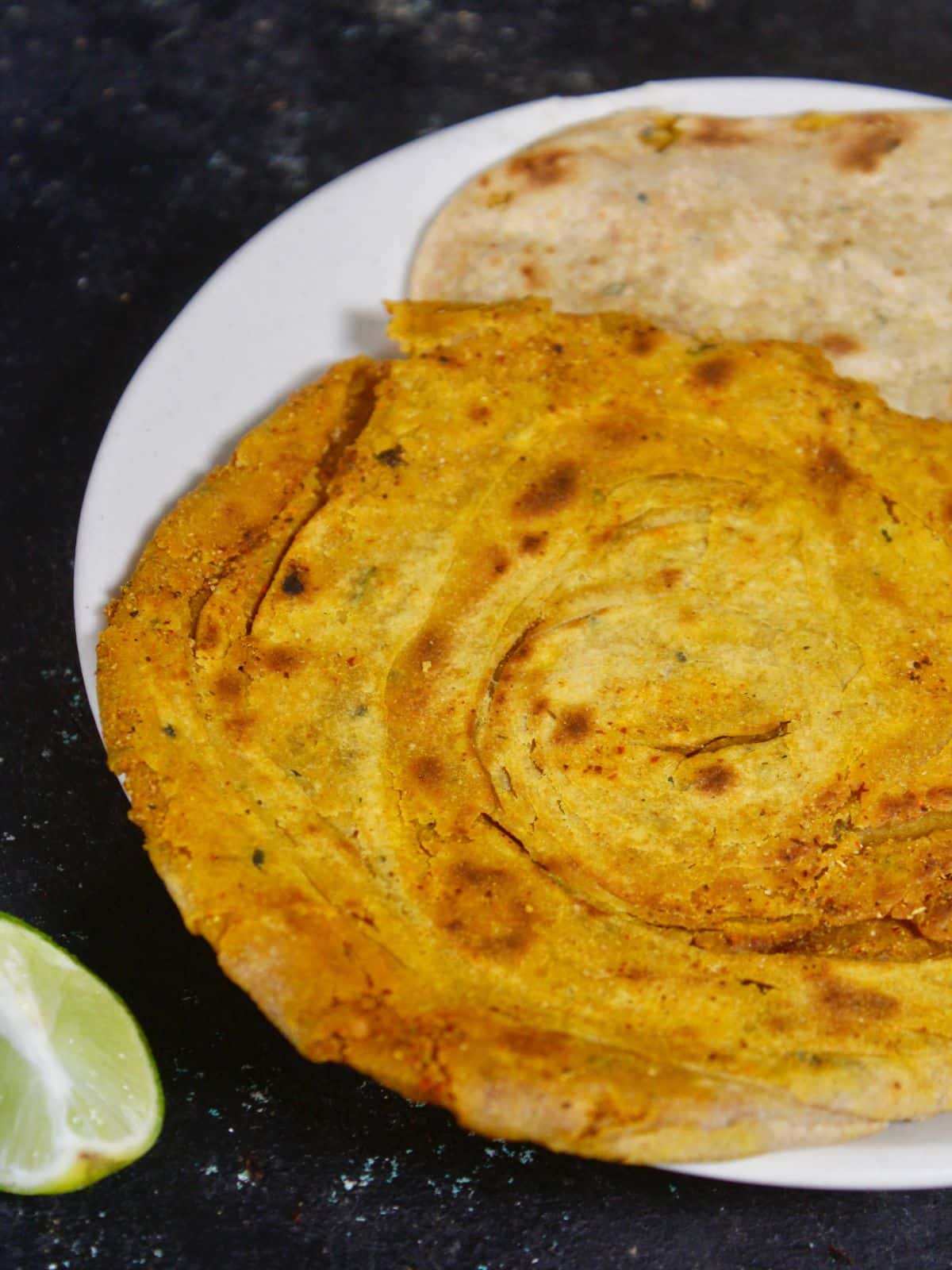 yummy whole wheat masala kulcha