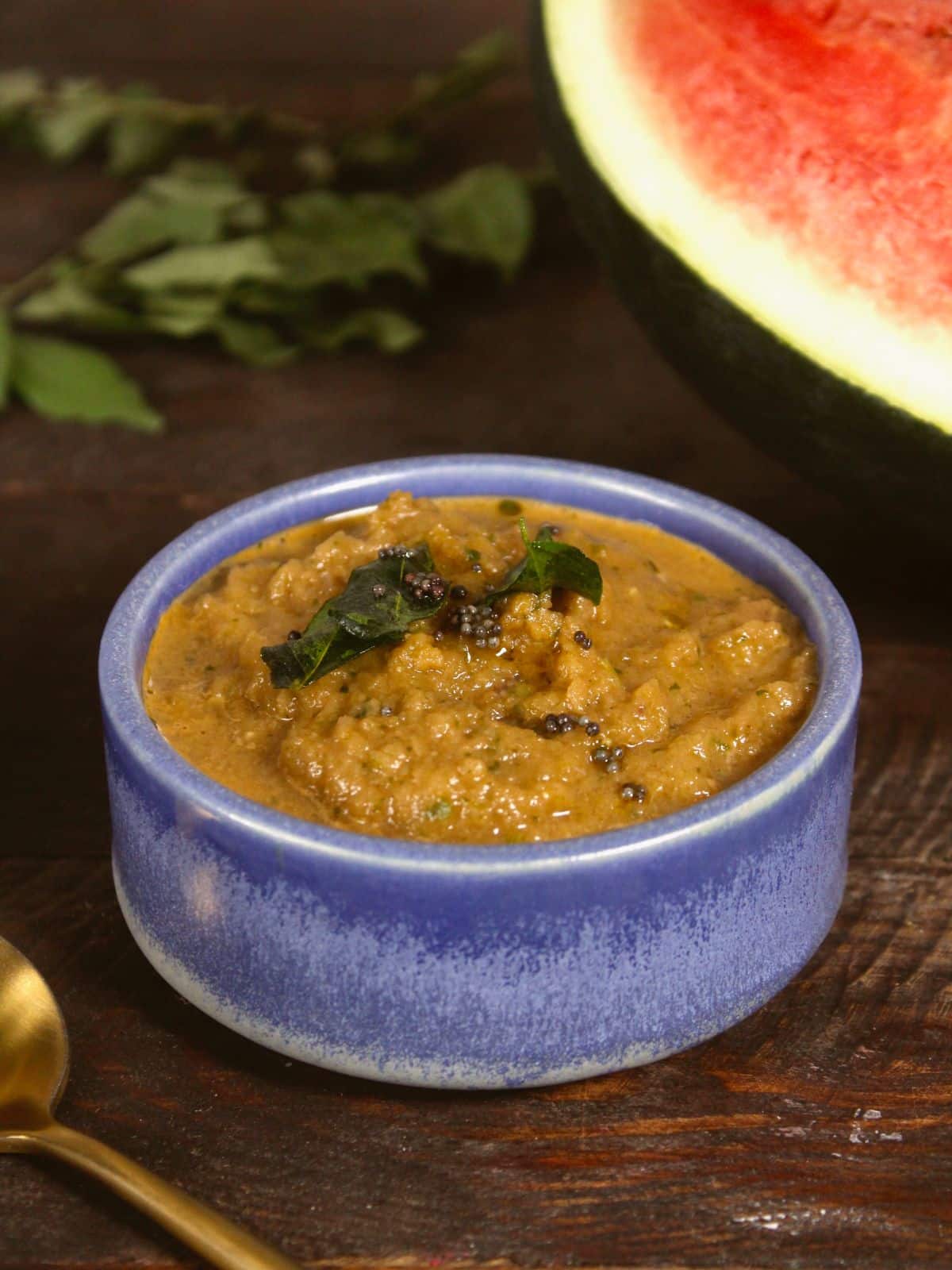 spicy watermelon rind chutney