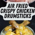 Air Fried Crispy Chicken Drumsticks PIN (1)