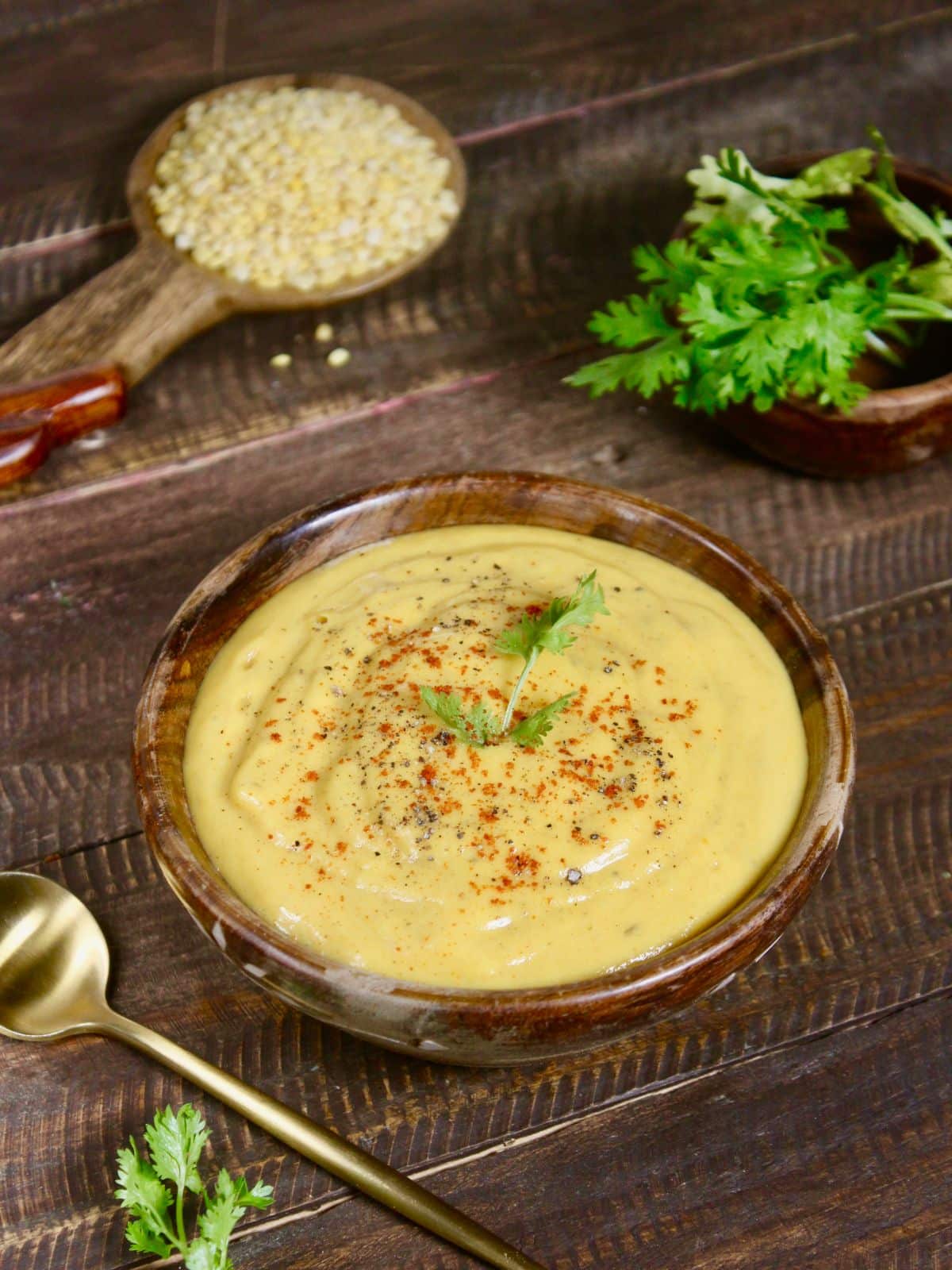 Super delicious Egyptian Yellow Lentil Soup