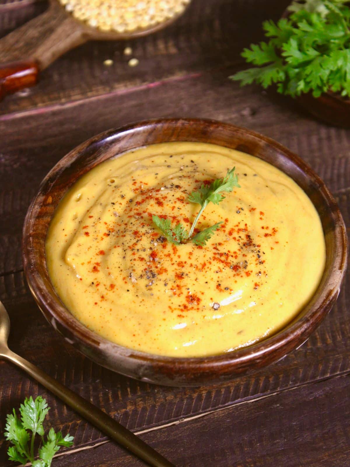 creamy Egyptian Yellow Lentil Soup