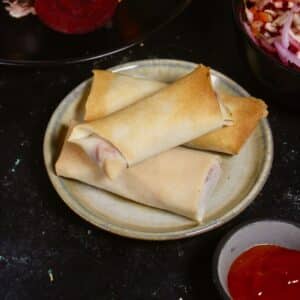 Featured Img of Air Fried Vegetable Rolls