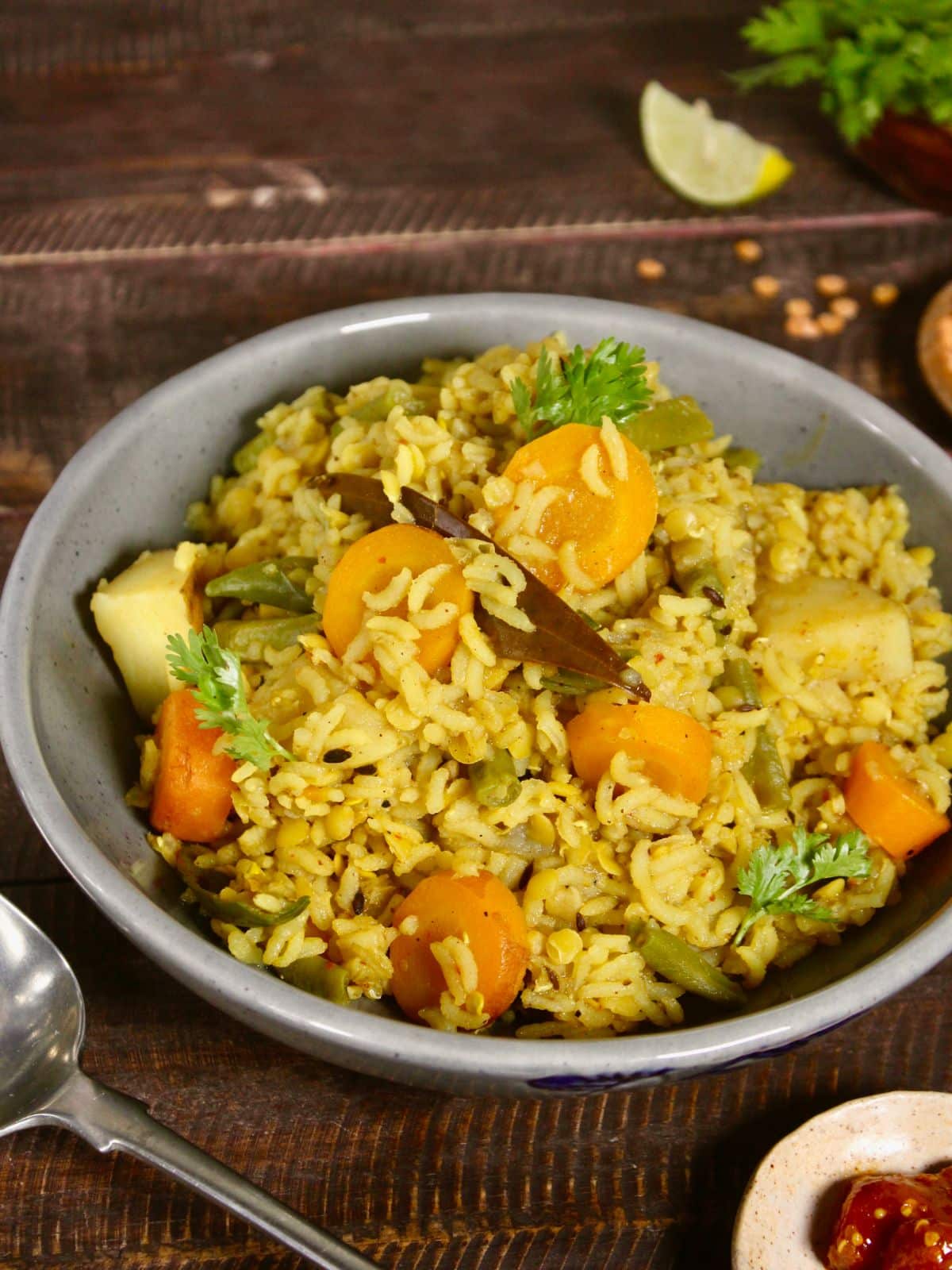 yummy Homestyle Masala Khichdi