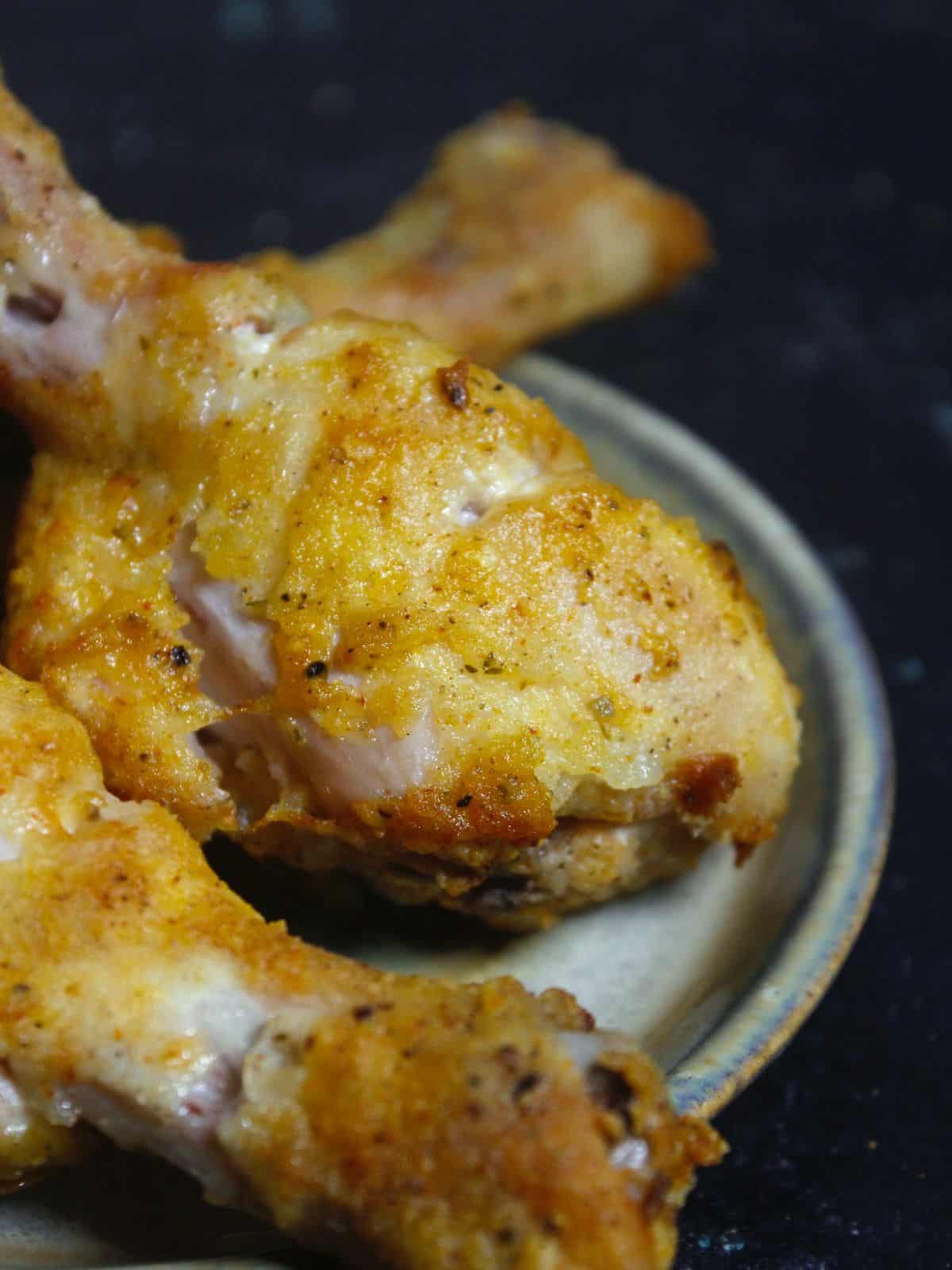 super soft Air Fried Crispy Chicken Drumsticks