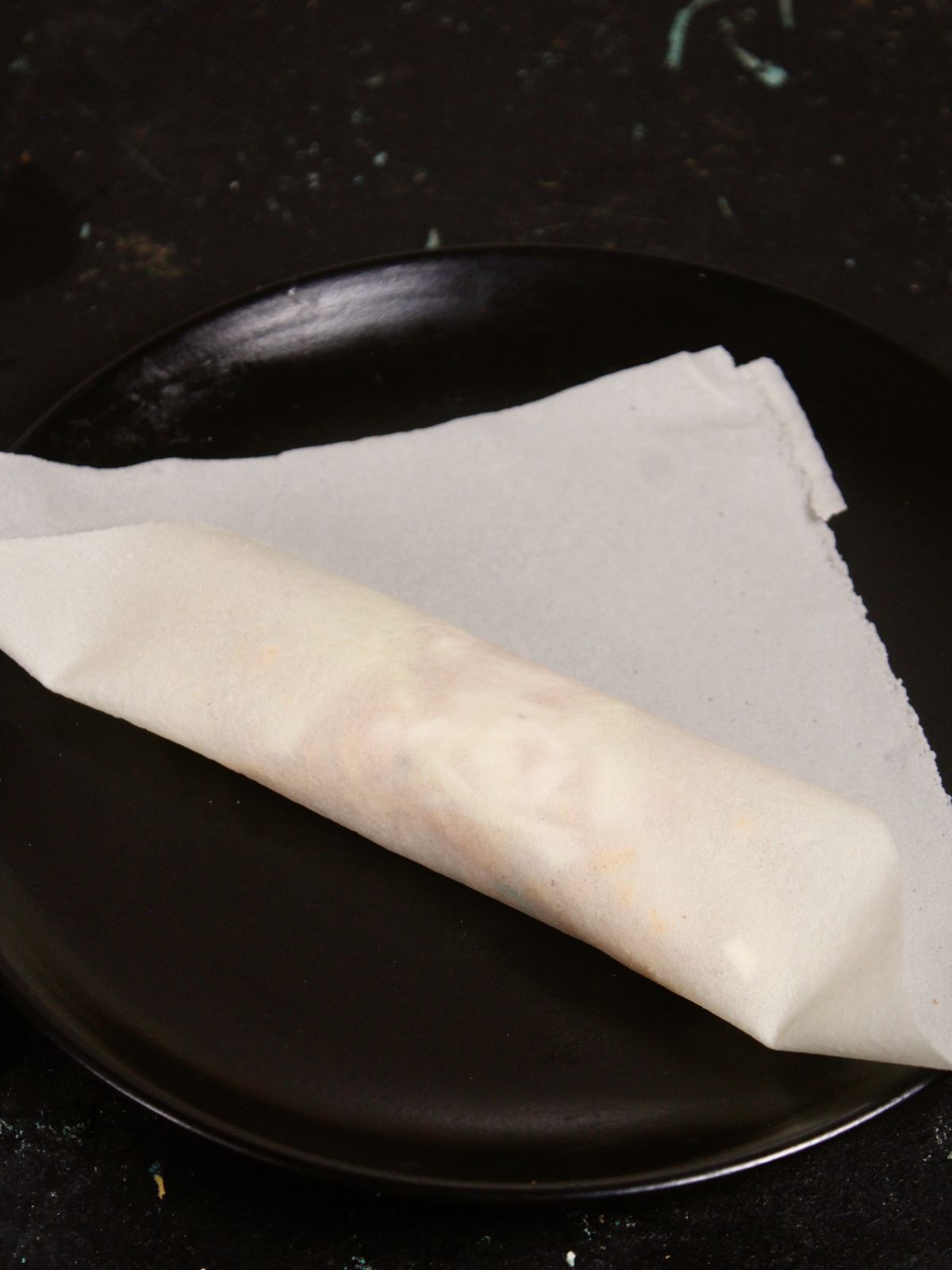 roll the wrap properly 