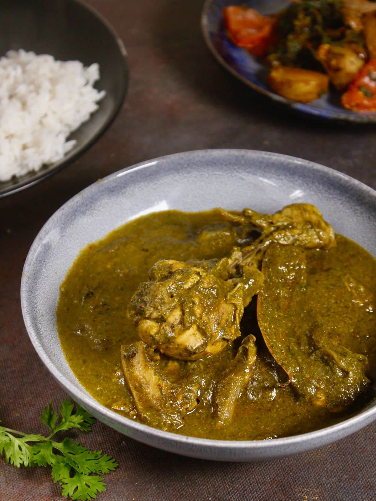 tasty Murg saagwala