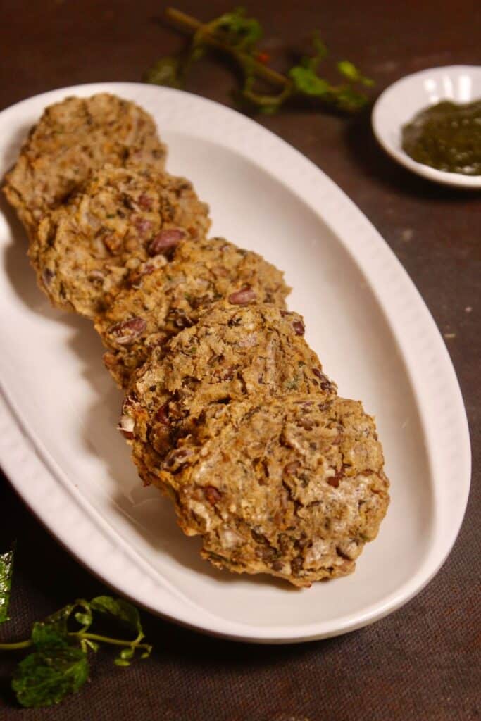 super delicious air fried black eyed beans fritters