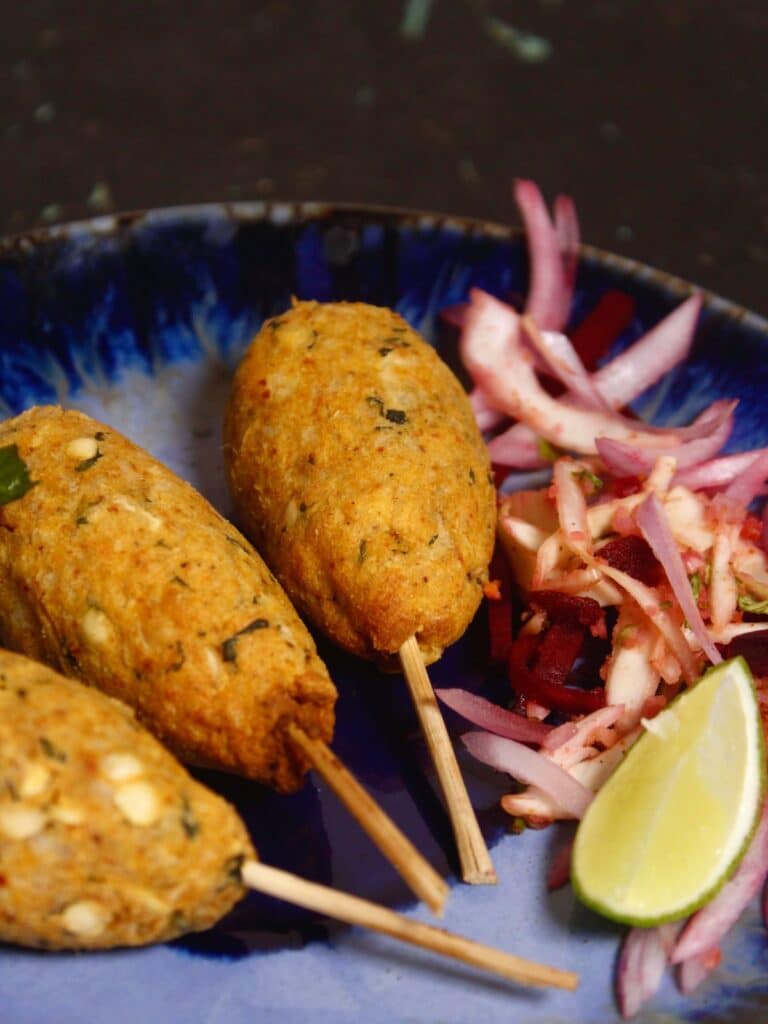 crisp Air Fryer mint and masoor tikkis