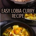 Easy Lobia Curry Recipe PIN (3)