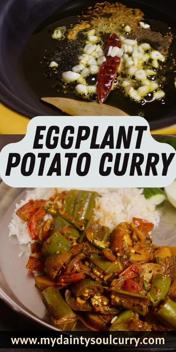 Eggplant Potato Curry My Dainty Soul Curry
