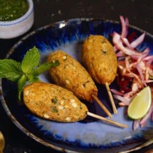 Featured Img of Air Fried Mint and Masoor Tikkis