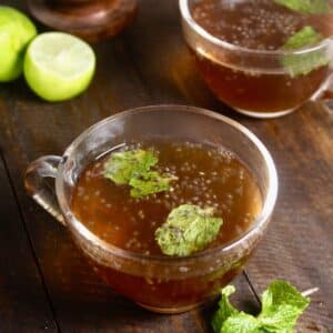 Featured Img of Mint Lemon Ginger Tea