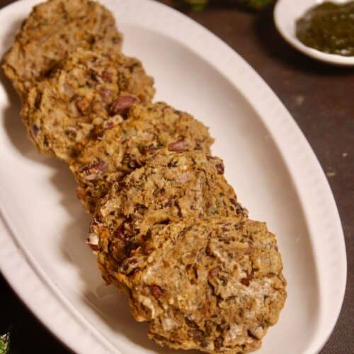 Featured Img of Air Fried Black Eyed Beans Fritters