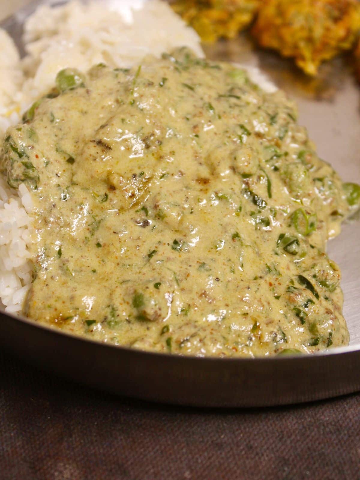 tasty Methi Matar Malai