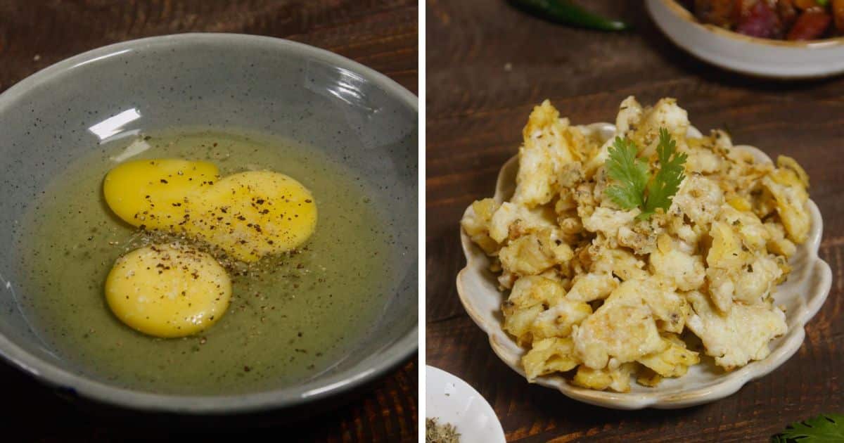 Butter Garlic Eggs My Dainty Soul Curry