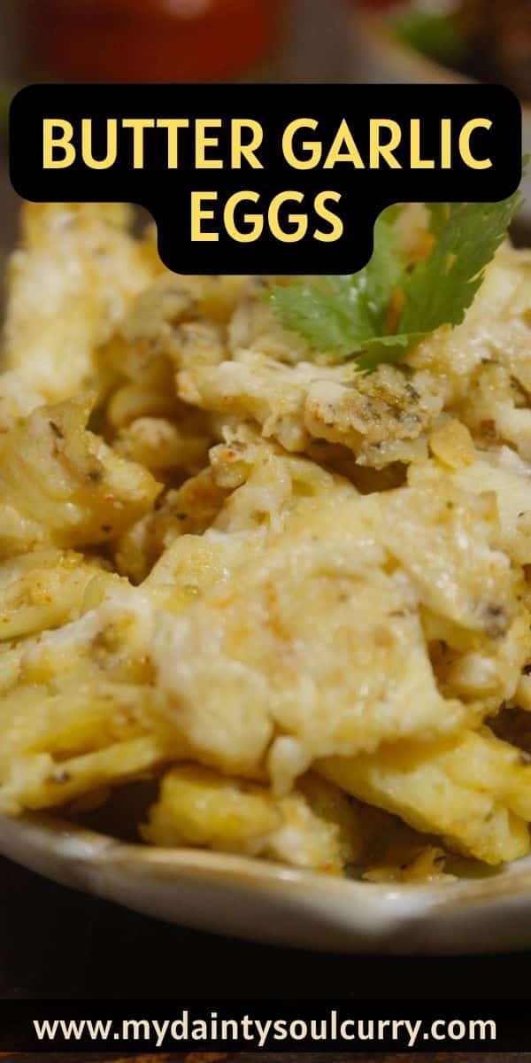 Butter Garlic Eggs My Dainty Soul Curry