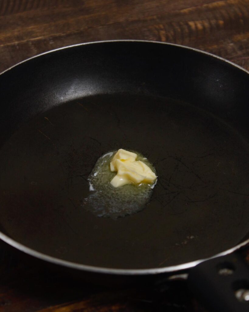 take butter in a pan