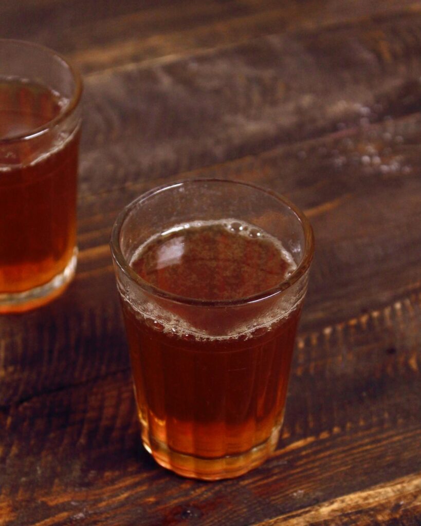 Super delicious lemon honey coriander tea