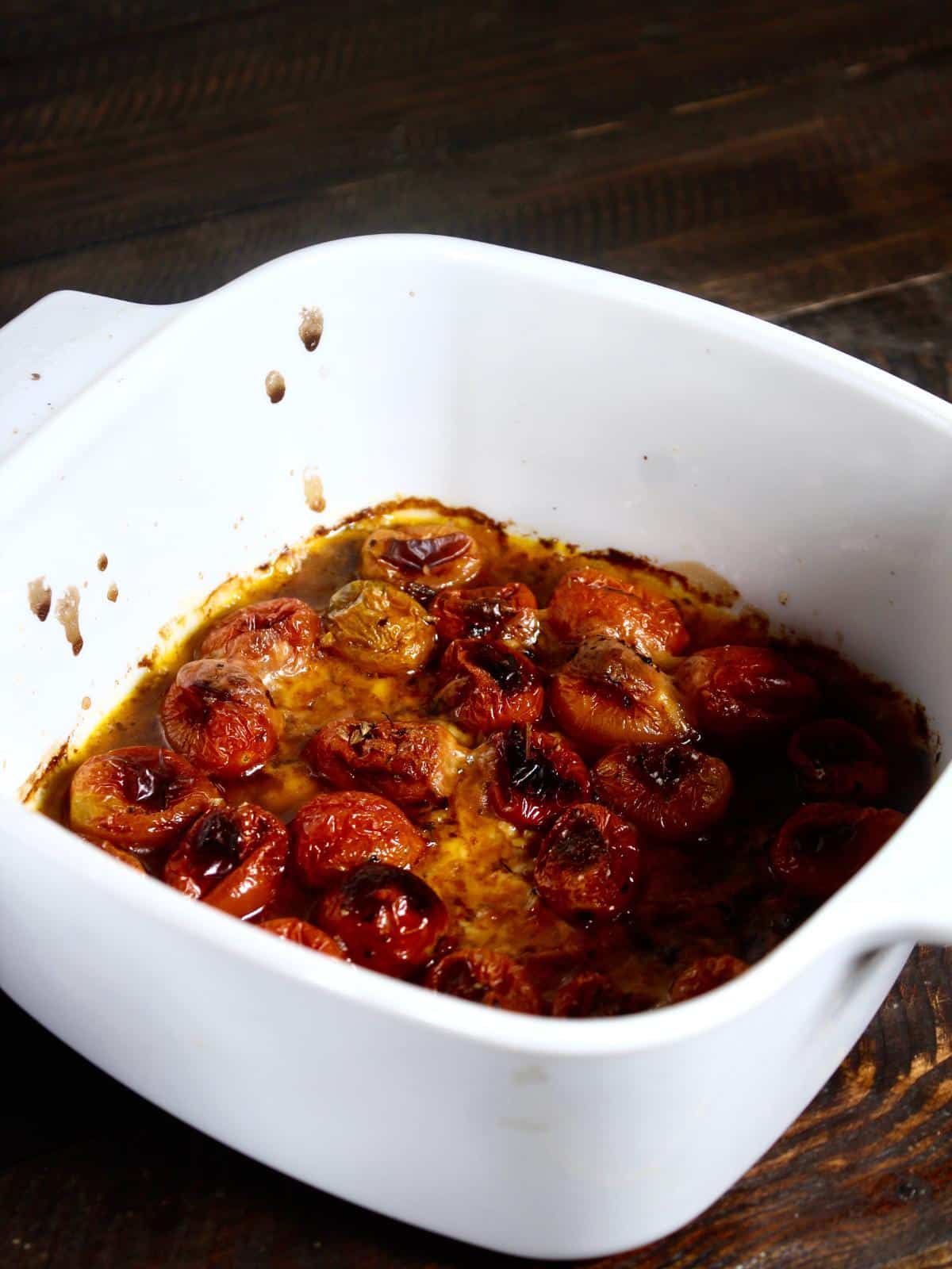 Roasted Cherry Tomato Pasta - My Dainty Soul Curry