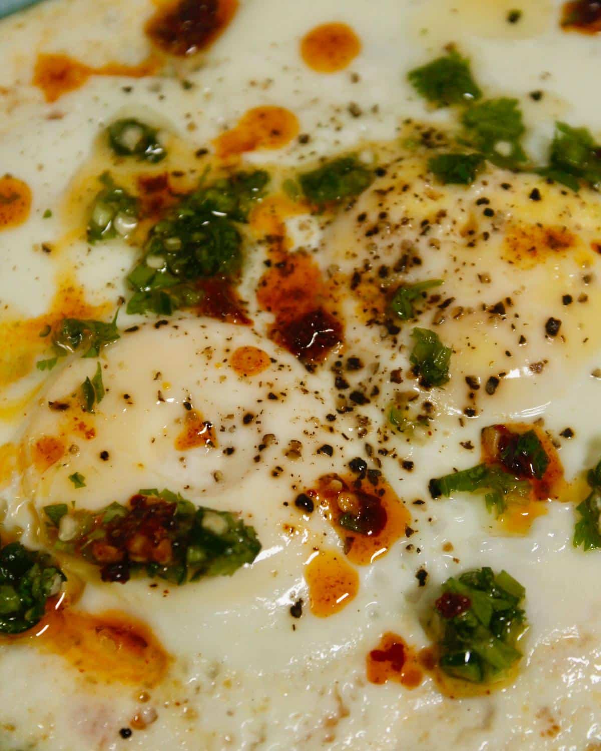 fluffy Turkish eggs