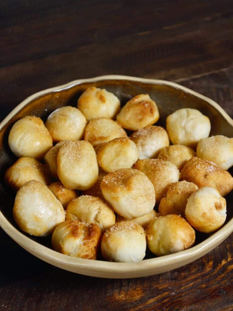 super delicious Air Fryer mini donuts