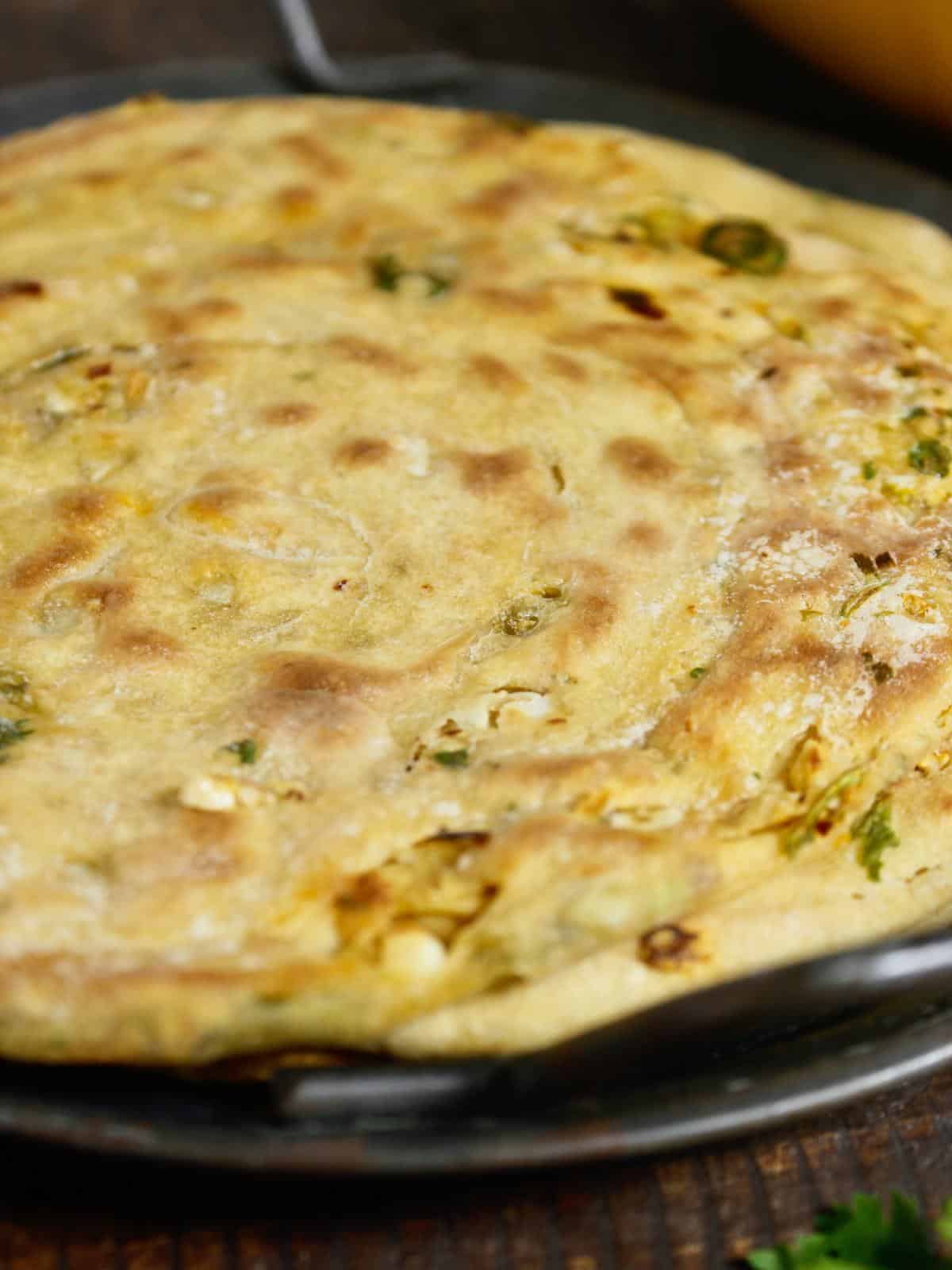 crunchy paratha