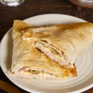 Featured Img of Chicken Ham Breakfast Tortilla