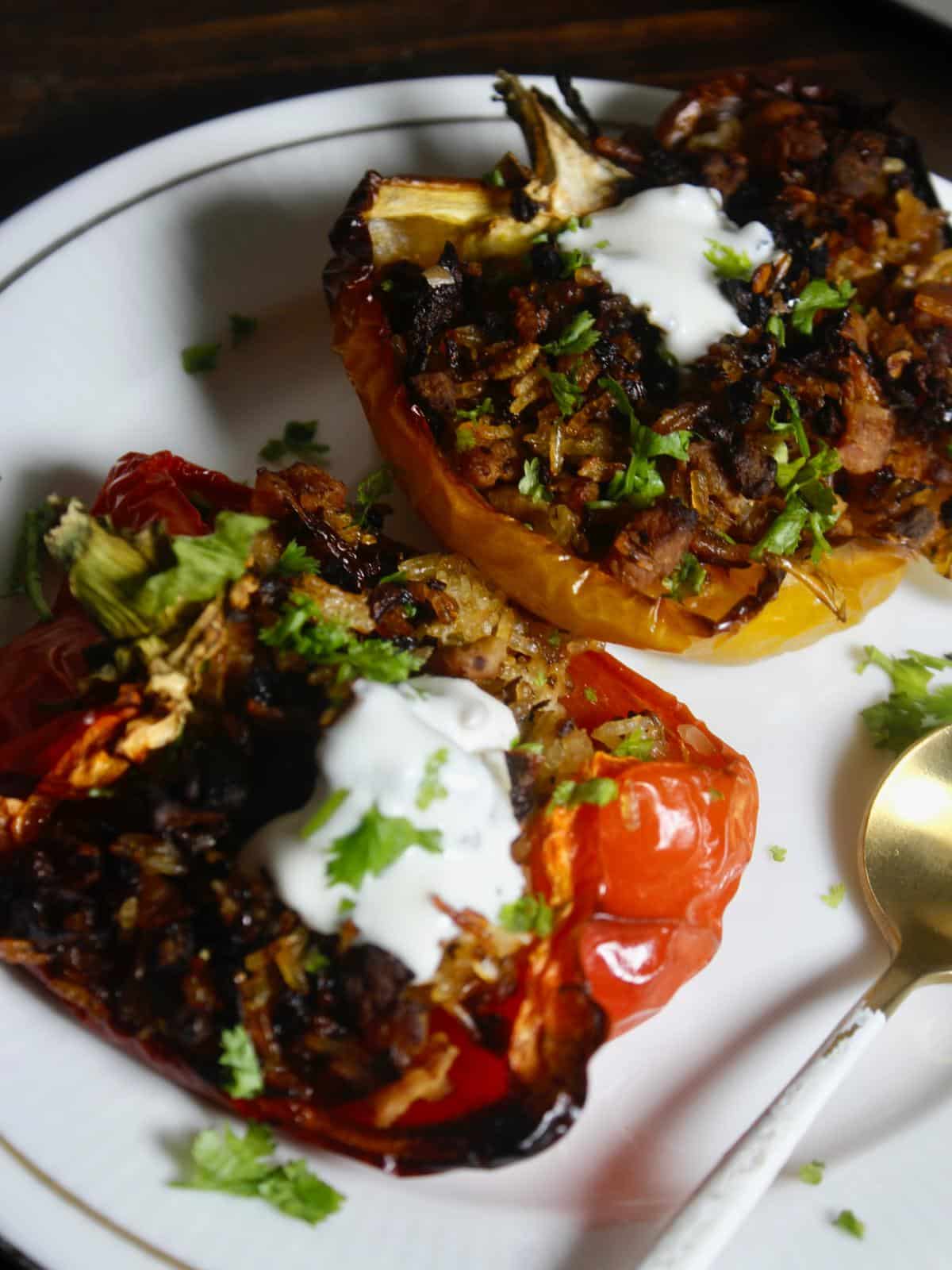 yummy stuffed bell peppers