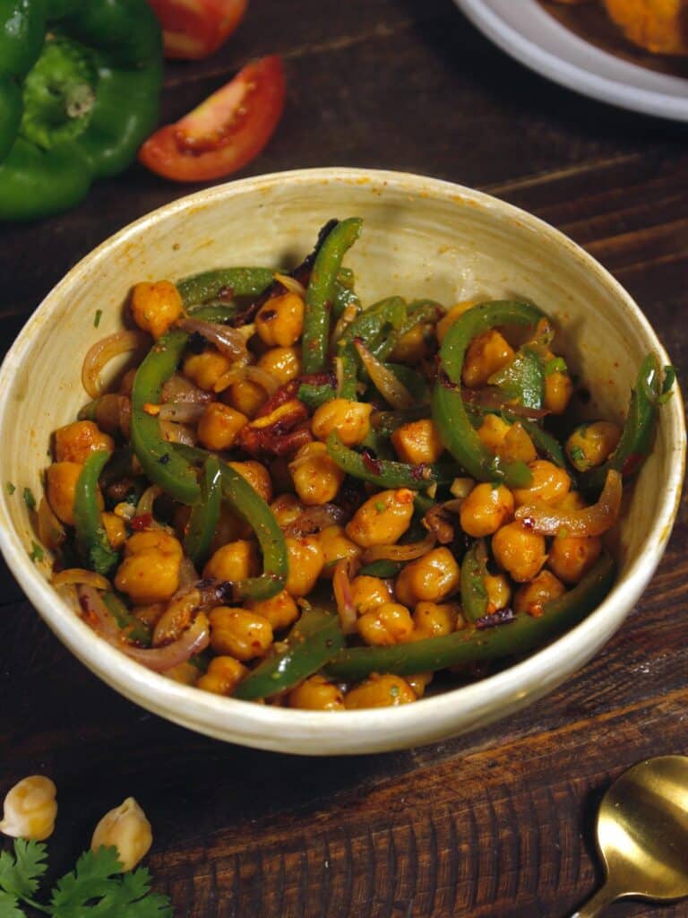 delicious turkish chickpea salad