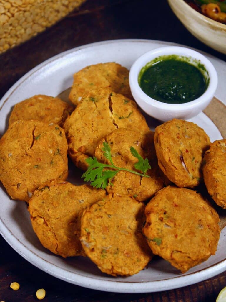 delicious air fried chicken shami kebabs