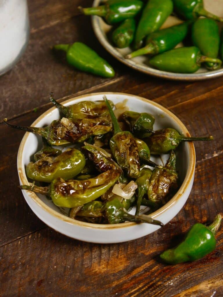 super delicious green chili with bamboo shoot