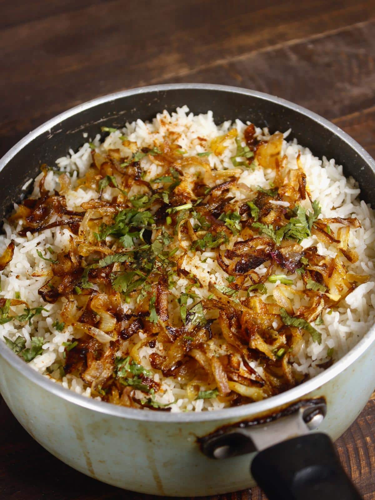 delicious jackfruit biryani